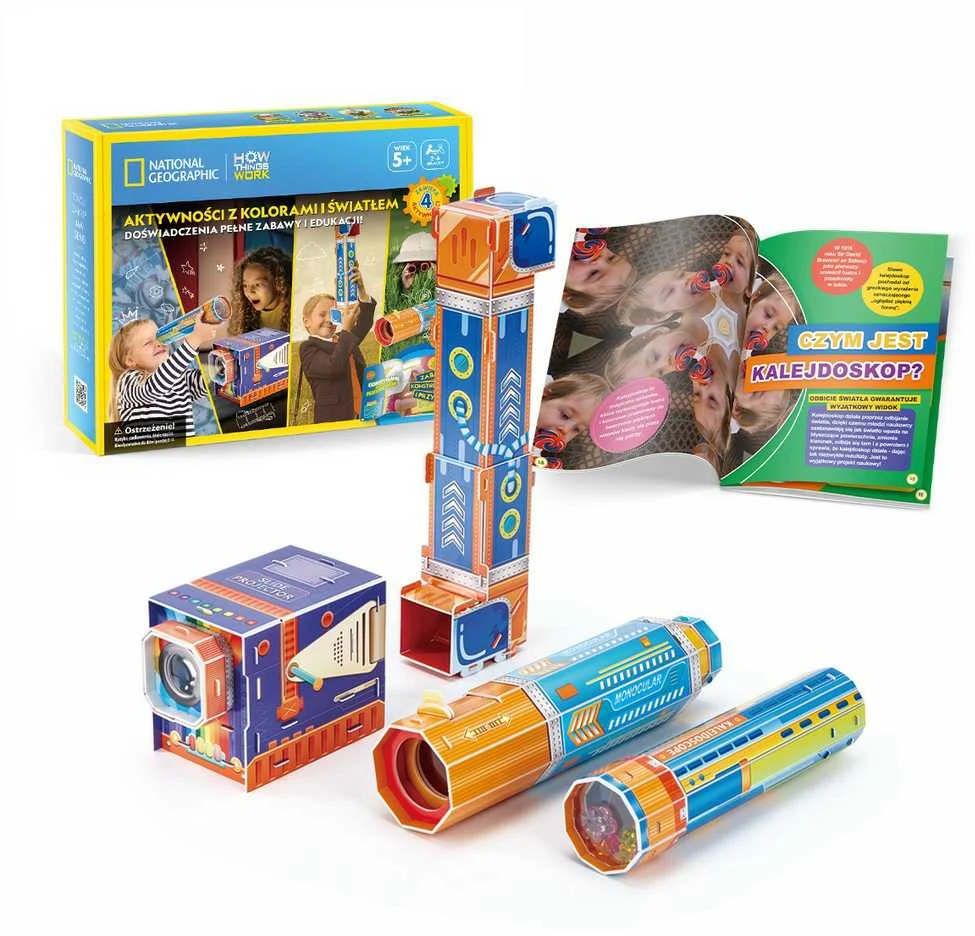 Dėlionė CubicFun Dante Cubic Fun 3D NatGeo Stem Akt.kol_w DS1094H 10946