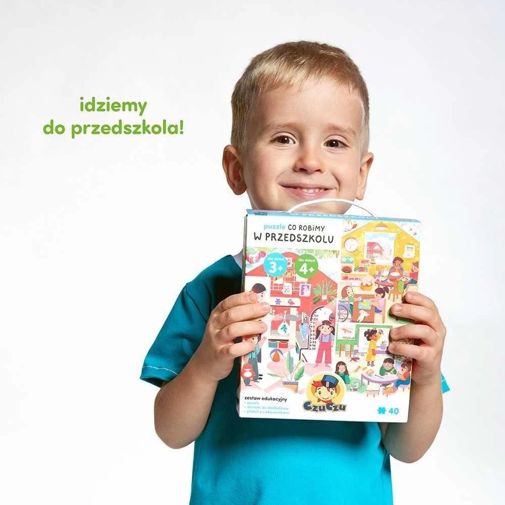 CzuCzu Puzzle What we do in kindergarten 3+ ZA6100