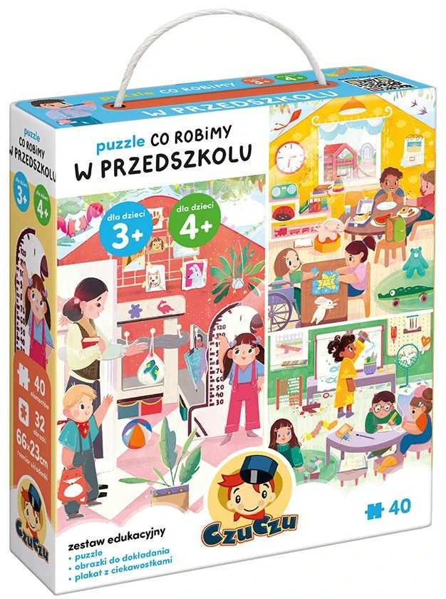 CzuCzu Puzzle What we do in kindergarten 3+ ZA6100