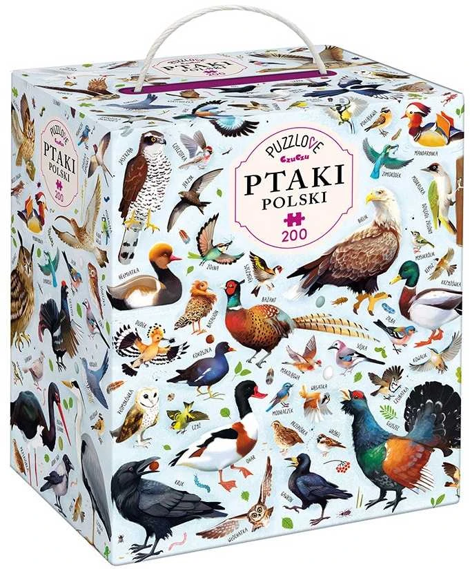 Puzzlove CzuCzu: Lietuvos paukščiai, 200 dalių dėlionė