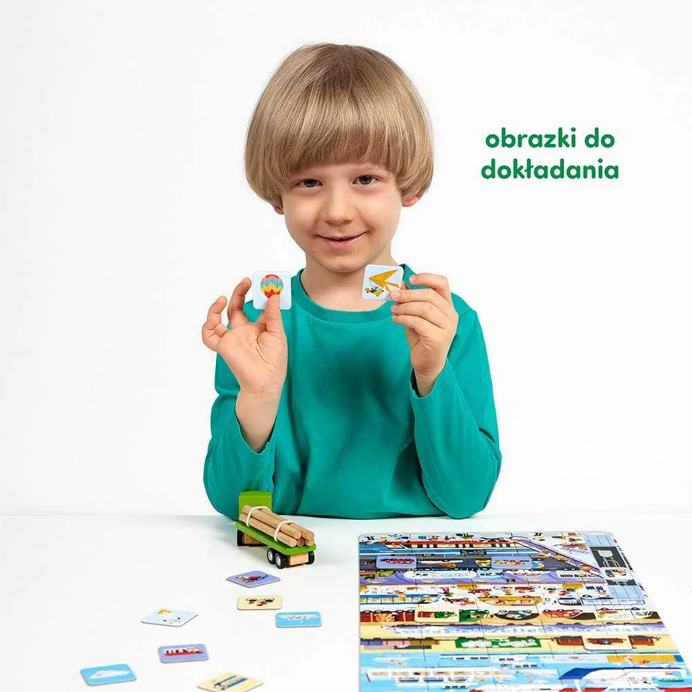 CzuCzu Dėlionė Transporto Priemonių Veikimo Principai 60 dalių + edukacinis plakatas