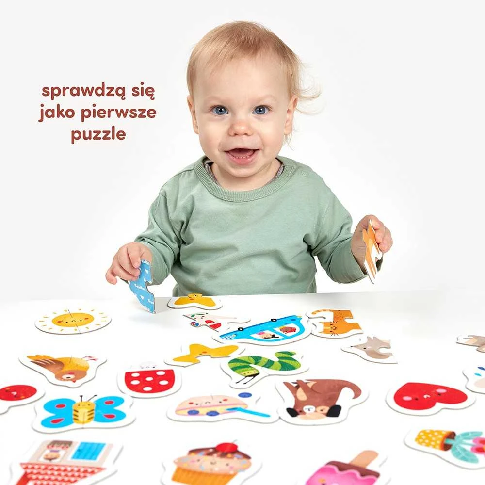 Dėlionė CzuCzu My first puzzle Pairs 19 puzzles 15m+ ZA5545