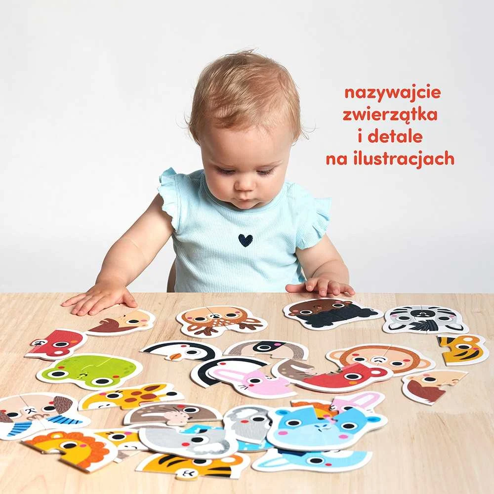 Dėlionė CzuCzu First Puzzle Faces ZA6099