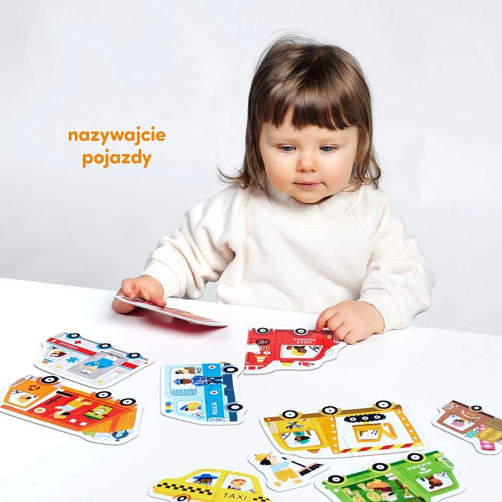 Dėlionė CzuCzu Puzzle for a pair 18m+ CARS ZA5661