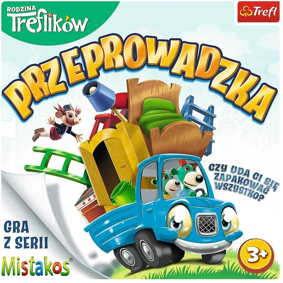Persikraustymo žaidimas su Treflikų šeima Trefl 02071
