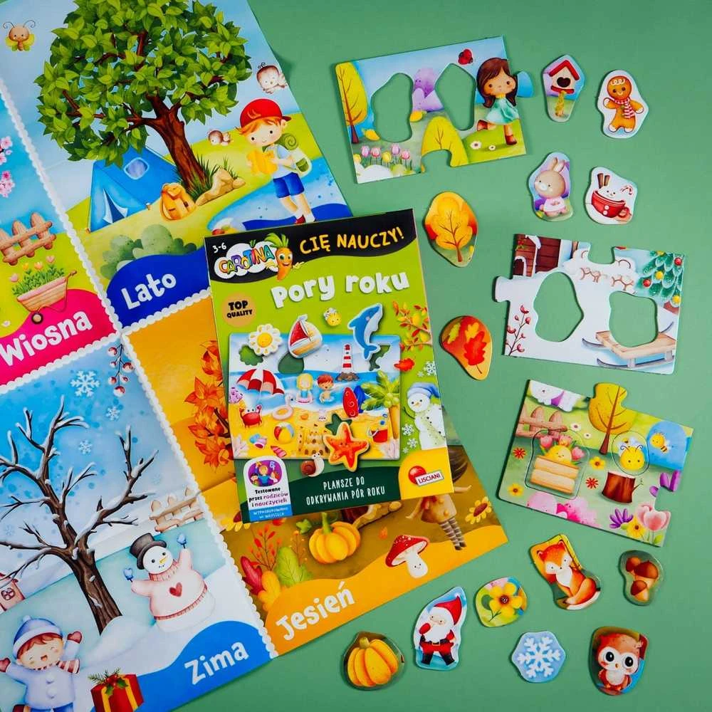 Dėlionė Dante Lisciani Carotina jus išmokys! Sezonai 102389