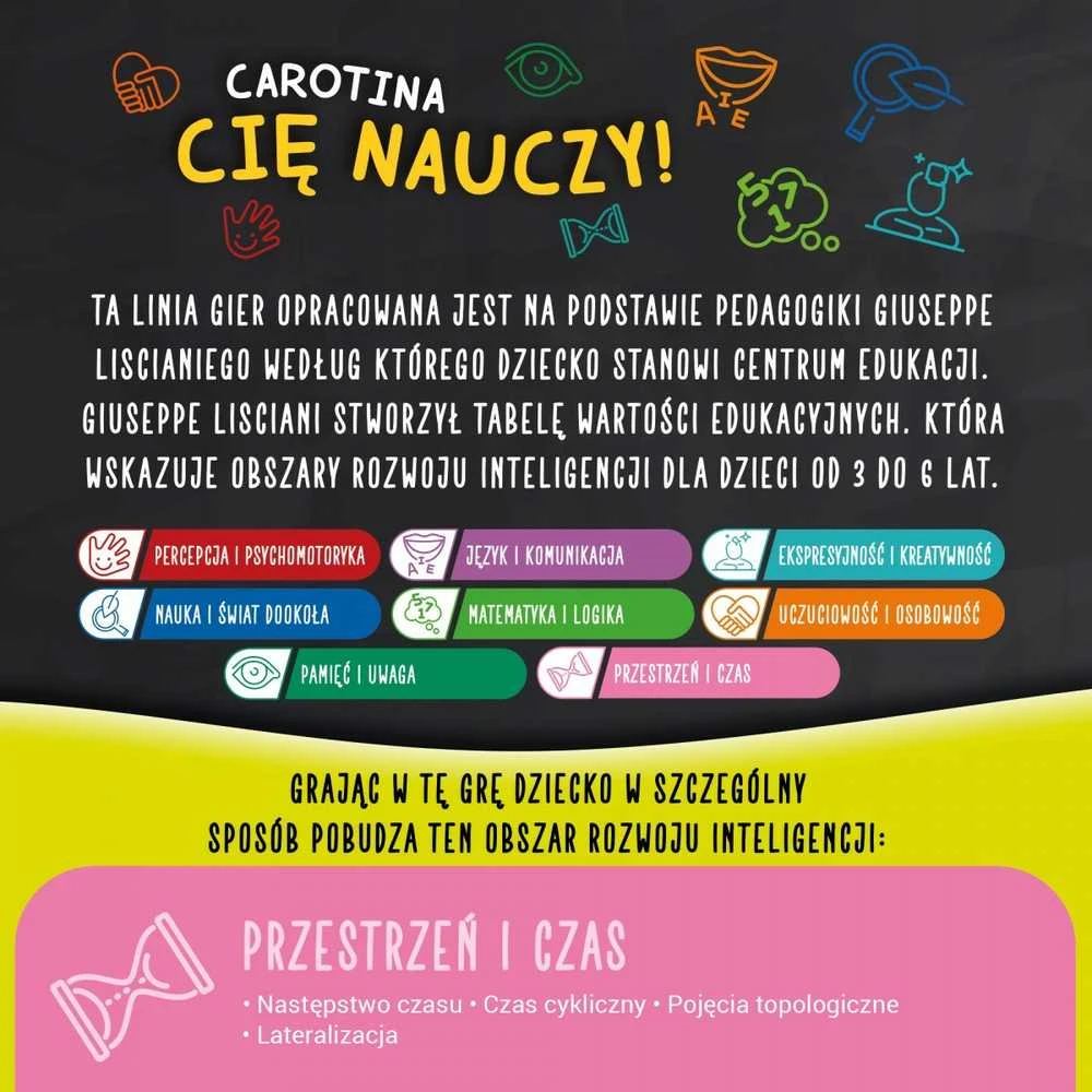 Dėlionė Dante Lisciani Carotina jus išmokys! Sezonai 102389