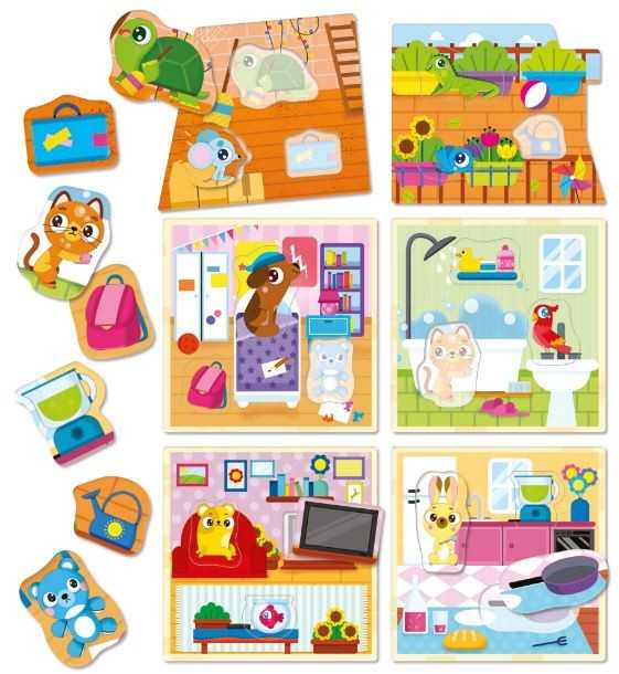 Lisciani LISCIANI MONTESSORI BABY BABY HOUSE