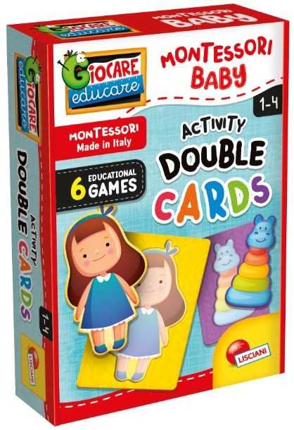 Lisciani LISCIANI MONTESSORI BABY ACTIVITY CARDS