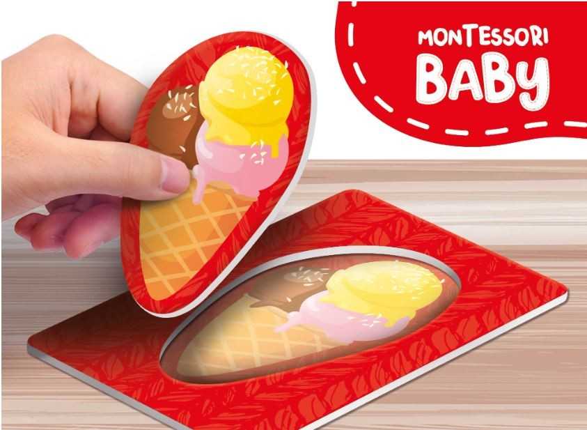 Lisciani LISCIANI MONTESSORI BABY ACTIVITY CARDS