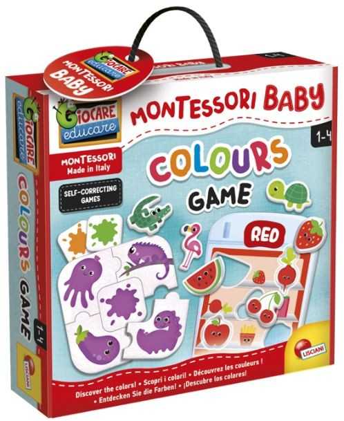 Lisciani Gra Montessori Baby - Gra su kolorami