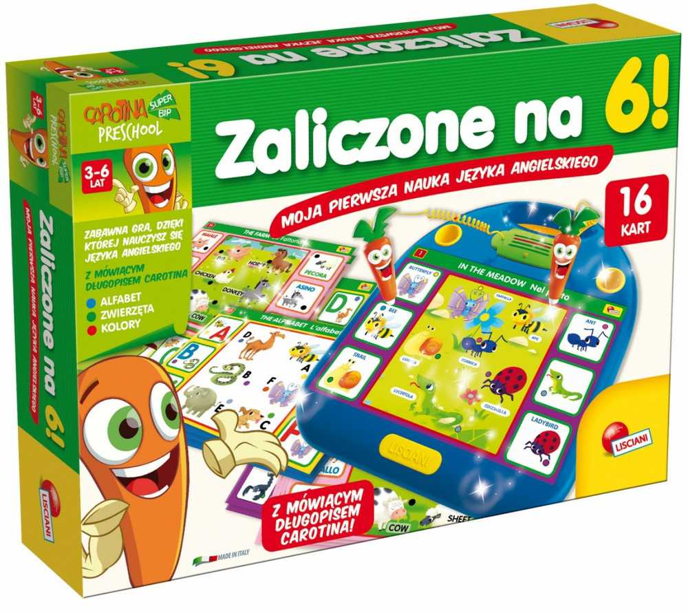 Dėlionė Lisciani anglų kalbos mokymasis - 50741