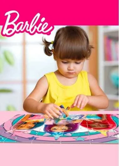 Dėlionė Dante *****Lisciani Barbie puzzle M-plus48 Unicorn 99436