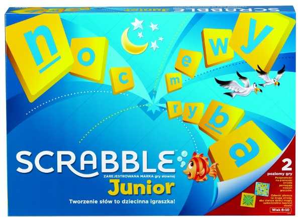 Mattel Stalo žaidimas Scrabble Junior vaikams