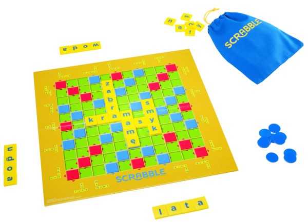 Mattel Stalo žaidimas Scrabble Junior vaikams