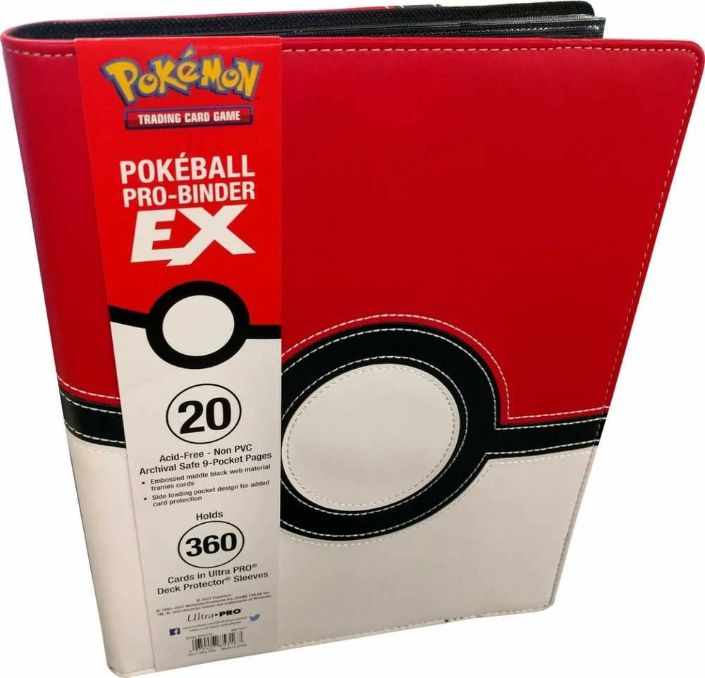 Ultra Pro UP - Premium 9-Pocket PRO- Binder - Pokemon - Pokeball