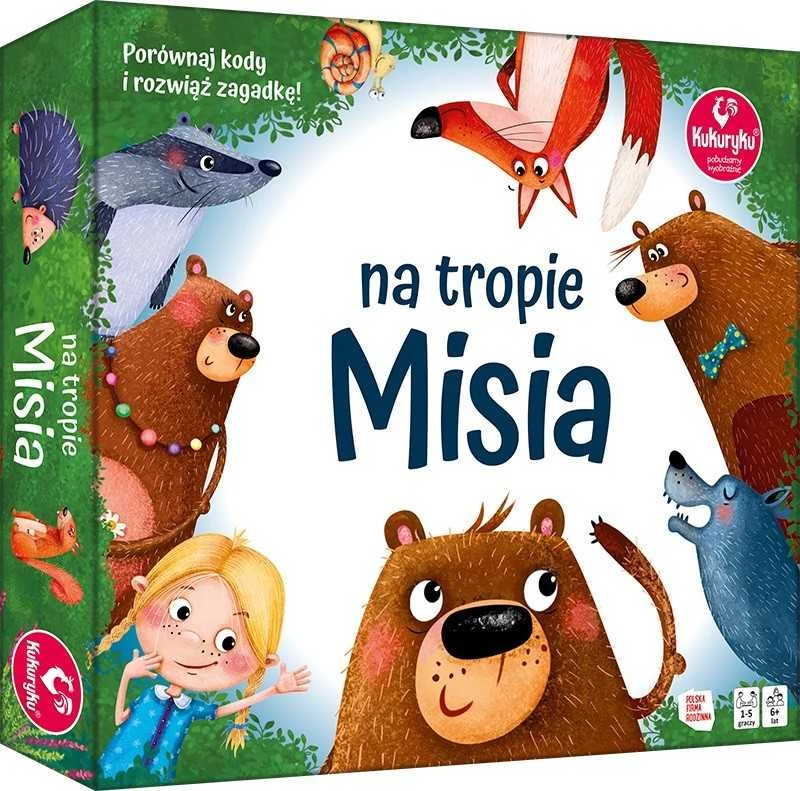 Dėlionė PROMATEK Žaidimas Kukuryku meškiuko taku 64756