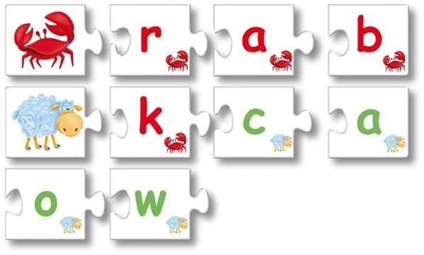 Promatek Dėlionė – raidė po raidės