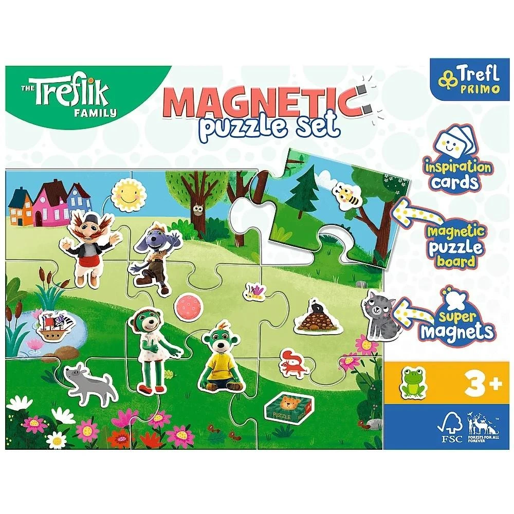 Trefl Magnetinė dėlionė Ikoninė diena TREFL