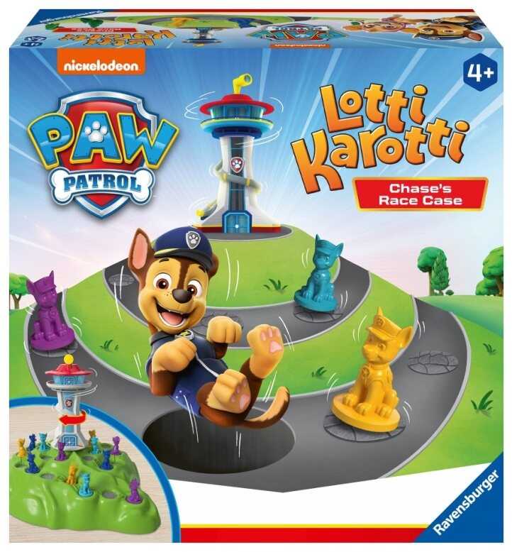 Ravensburger Stalo žaidimas Lotti Karotti ir Psi Patrol lenktynės