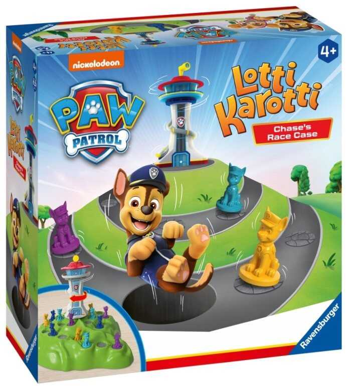 Ravensburger Stalo žaidimas Lotti Karotti ir Psi Patrol lenktynės