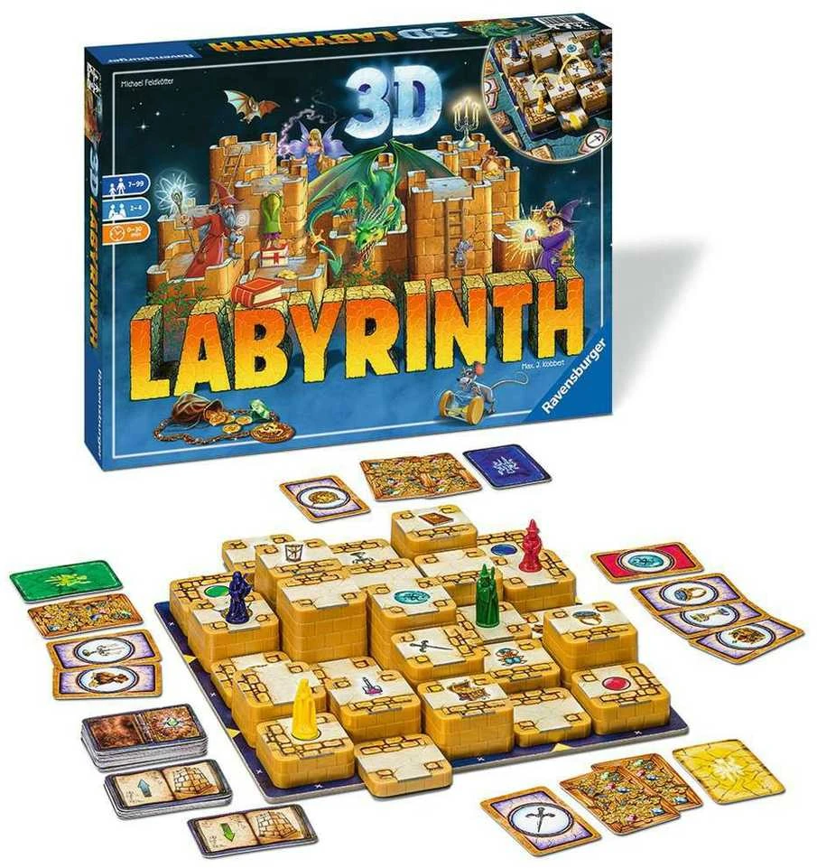 Ravensburger Gra Labyrinth 3D