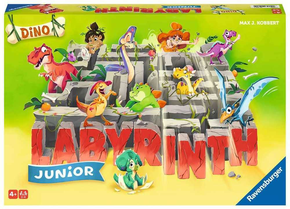Ravensburger Dėlionė labirintas su dinozaurais junior