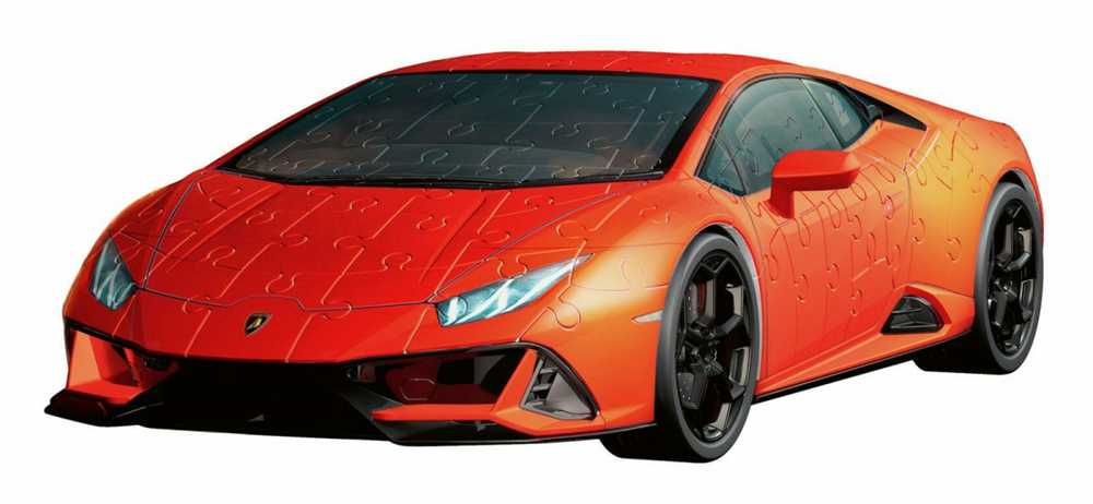 Dėlionė Puzzle - Ravensburger 3D Model Lamborghini Huracan Žalias