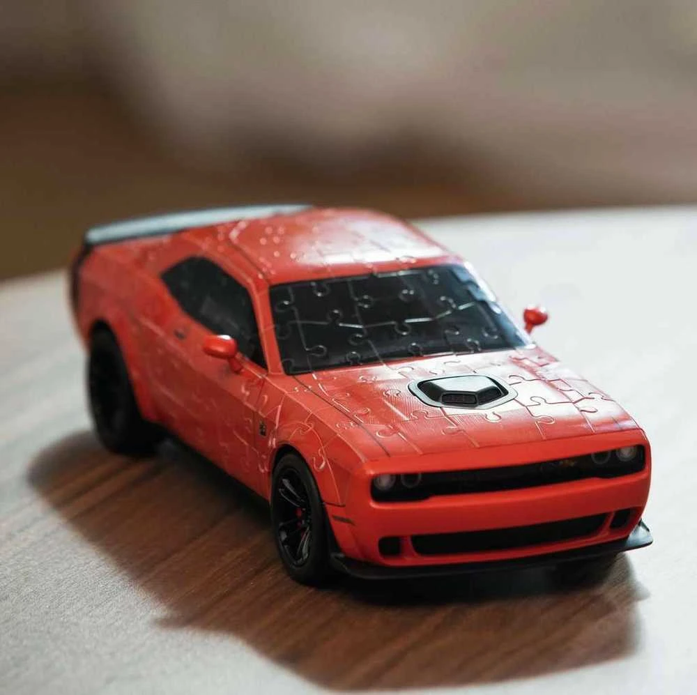 Ravensburger 3D Dėlionė 165 vnt. - Dodge Challenger Scat Pack automobilis