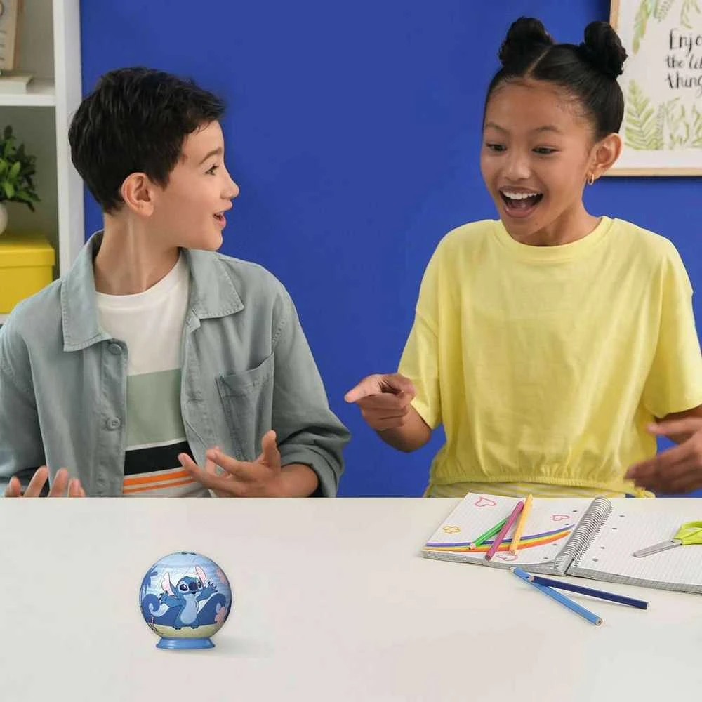 Ravensburger 3D Dėlionė 55 vnt. - Disney (Stitch) kamuolys