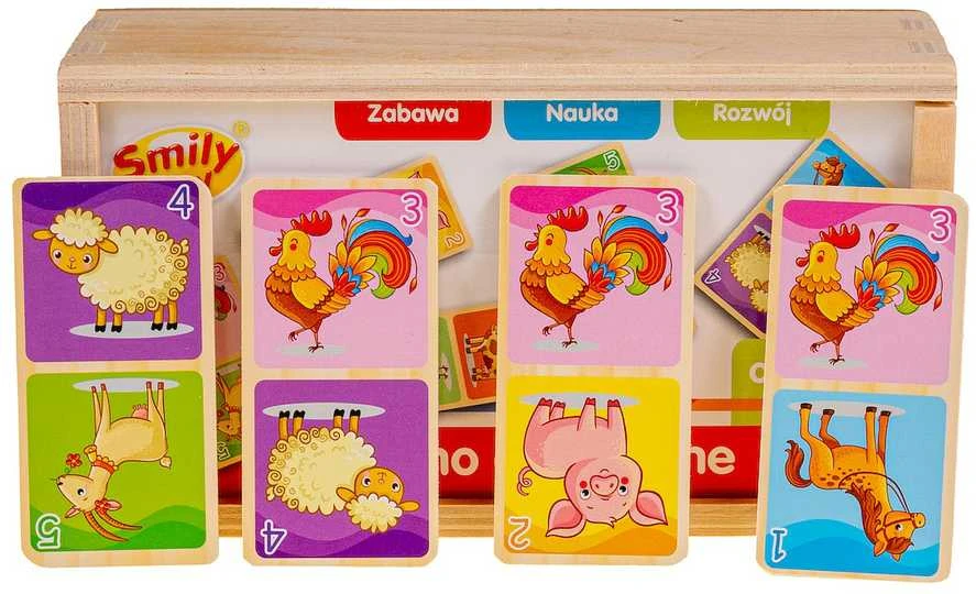 SMILY PLAY SPW83591 Medinis Domino ūkis