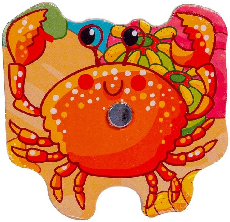 Dėlionė SMILY PLAY SPW83609 Medinis žaislas Žuvis