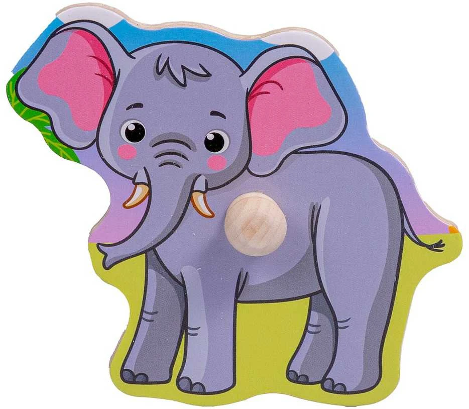 Dėlionė Anek Smily Play Layout.wood.safari SmilyPlay SPW83614 36146