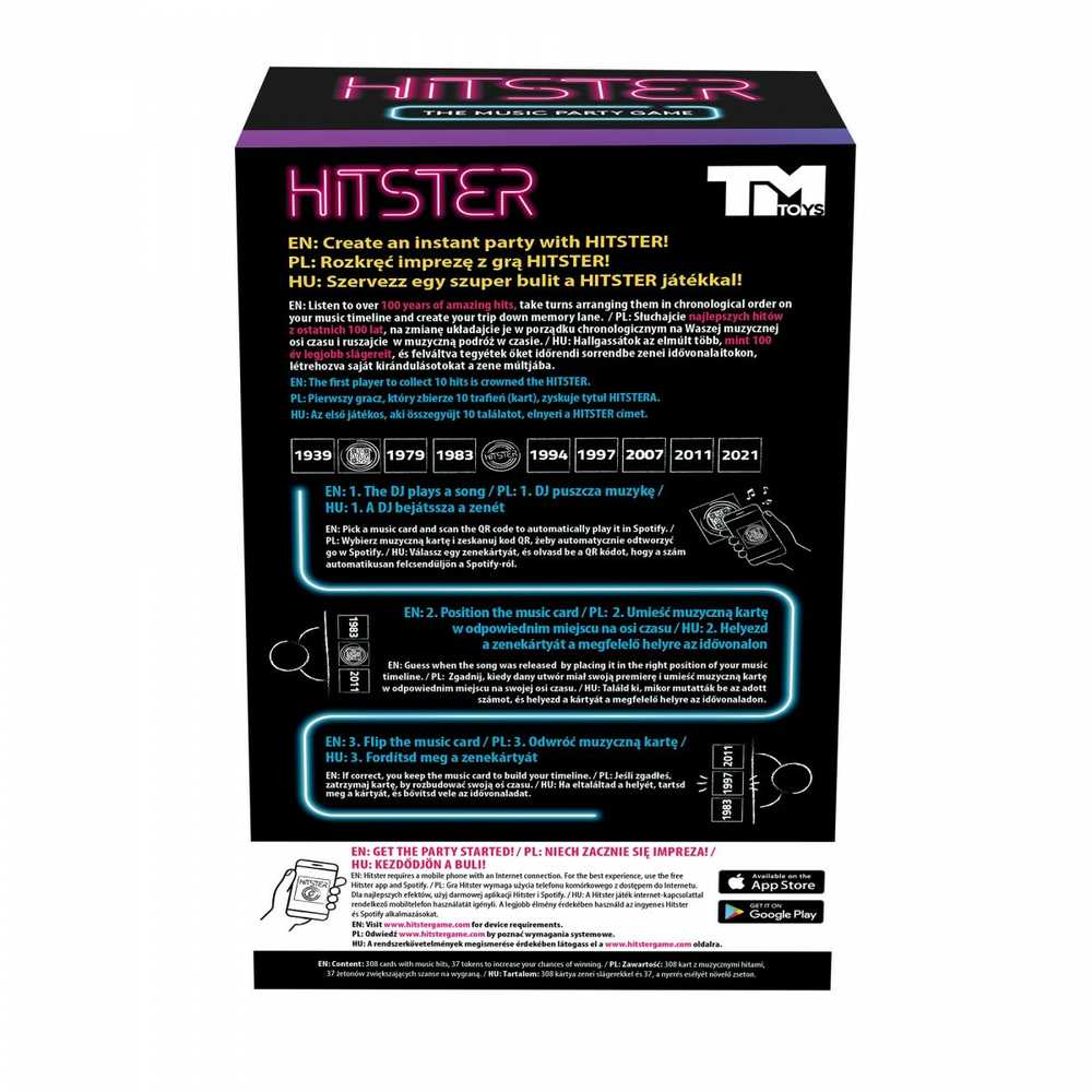 TM Toys TM žaislai TMT gra Hitster JUM0434 04345