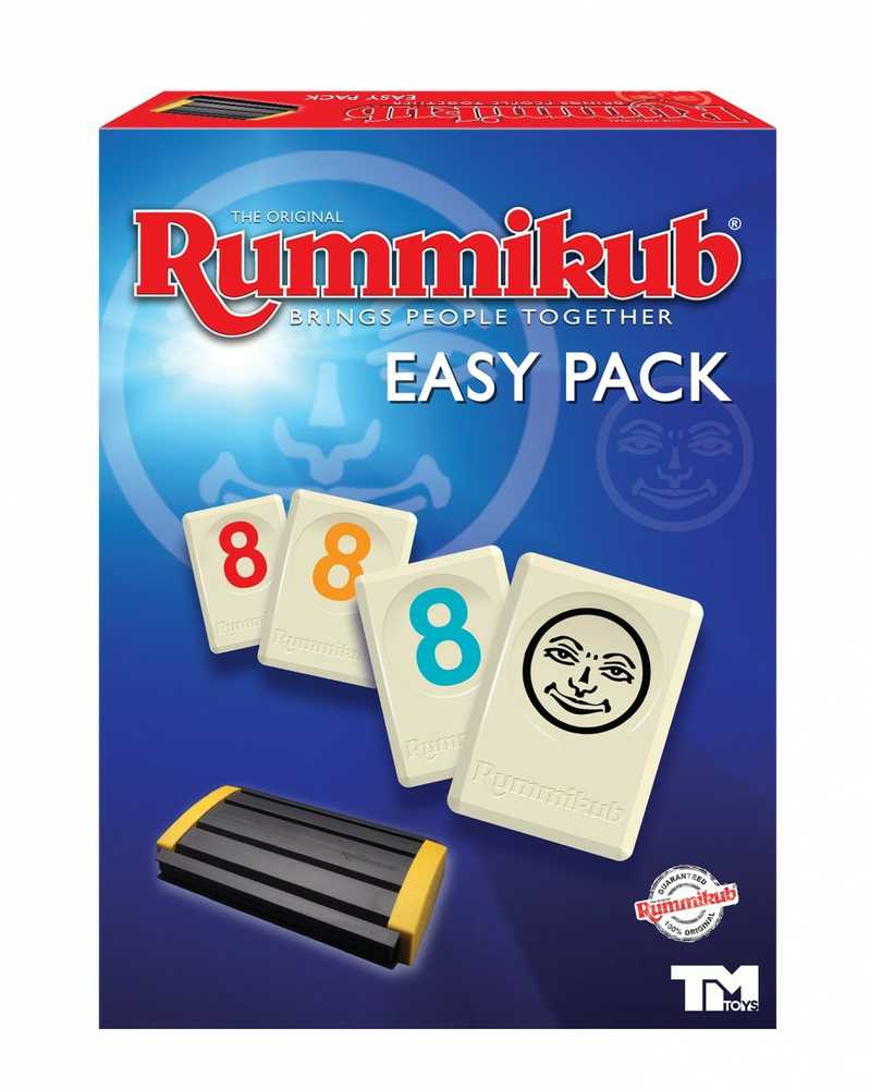 Dėlionė TM Toys Stalo žaidimas Rummikub Easy Pack kelioninis