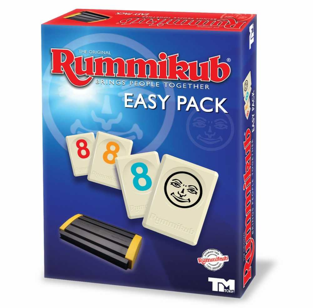 Dėlionė TM Toys Stalo žaidimas Rummikub Easy Pack kelioninis