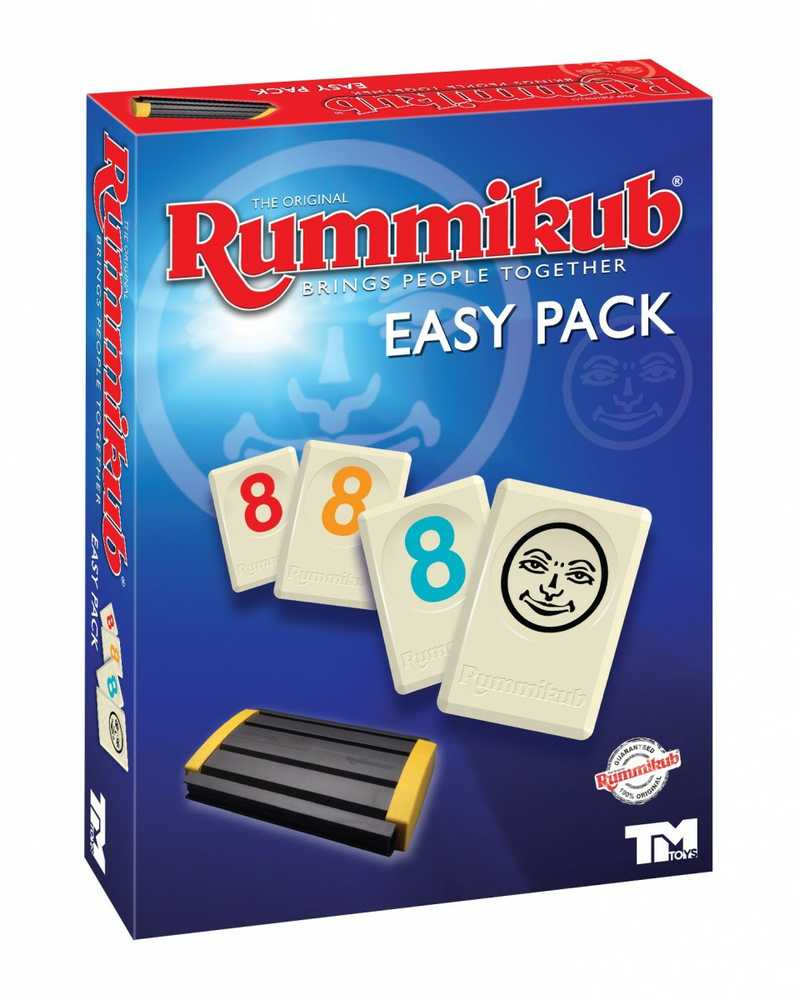 Dėlionė TM Toys Stalo žaidimas Rummikub Easy Pack kelioninis