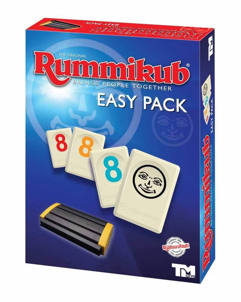 Dėlionė TM Toys Stalo žaidimas Rummikub Easy Pack kelioninis