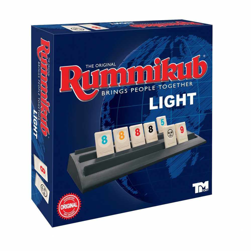 TM Toys Stalo žaidimas Rummikub Light šeimai