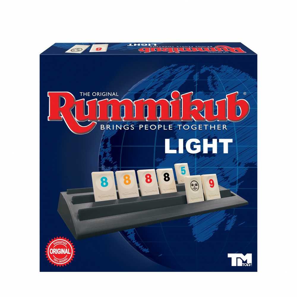 TM Toys Stalo žaidimas Rummikub Light šeimai