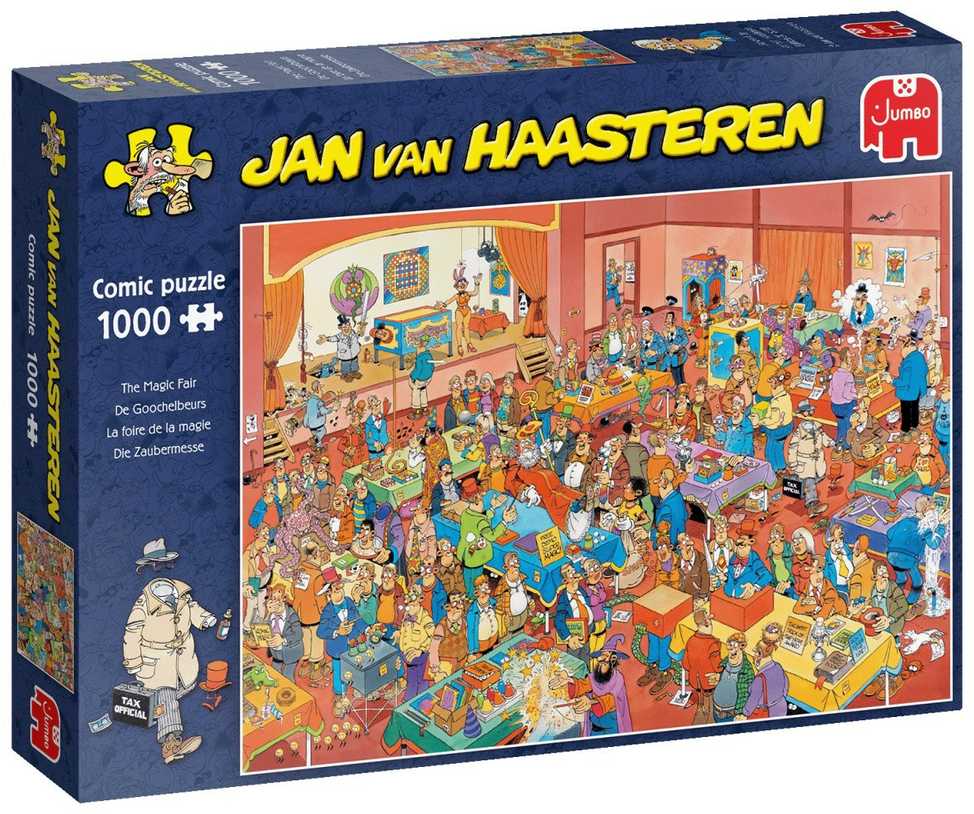 Jumbo Spiele Jumbo Jan van Haasteren The Magic Fair 1000 vnt Dėlionė 1000 vnt