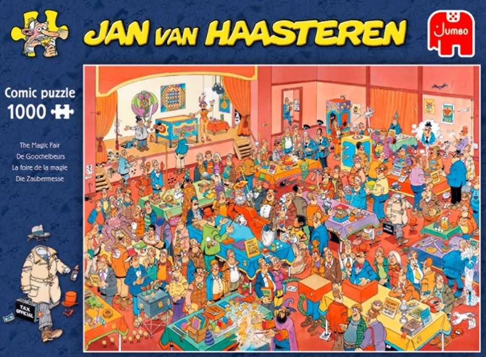 Jumbo Spiele Jumbo Jan van Haasteren The Magic Fair 1000 vnt Dėlionė 1000 vnt