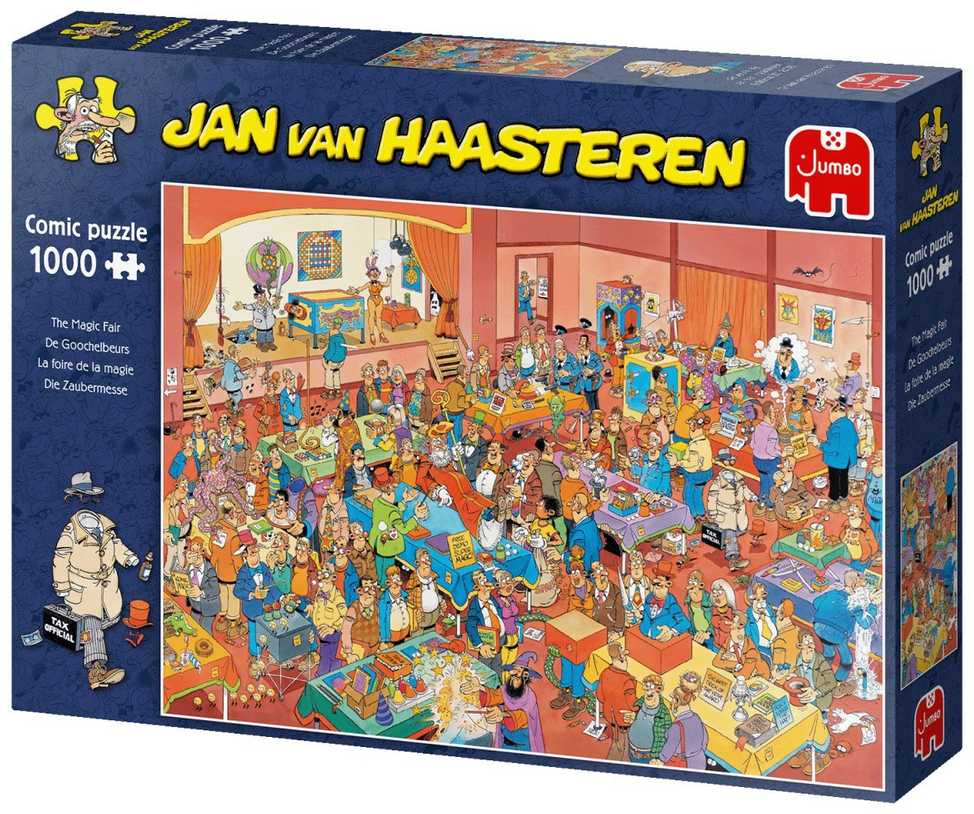 Jumbo Spiele Jumbo Jan van Haasteren The Magic Fair 1000 vnt Dėlionė 1000 vnt