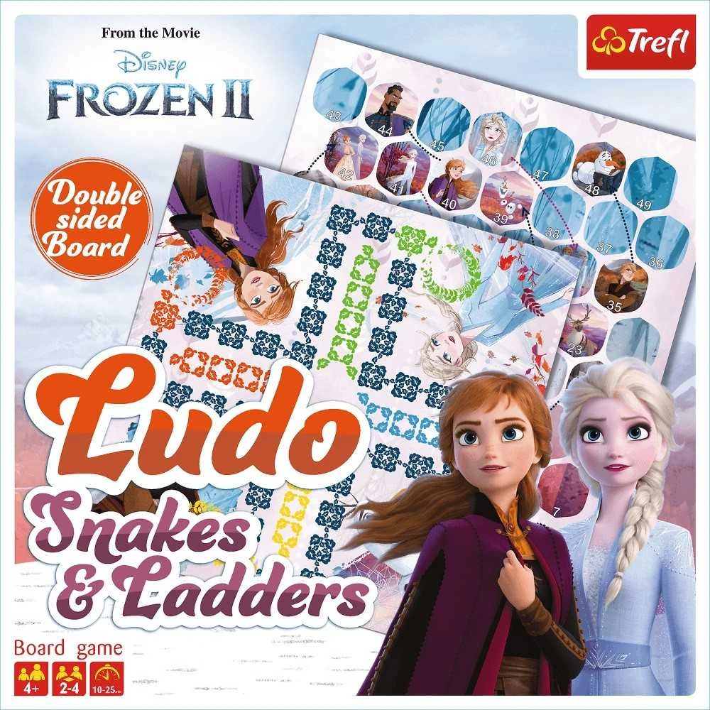 TREFL FROZEN Žaidimas „Gyvatės ir kopėčios: Ledo šalis 2“