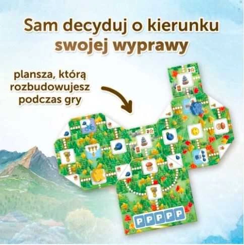 Šeimos žaidimas Penkių viršūnių kalnų žygiai Trefl 02517