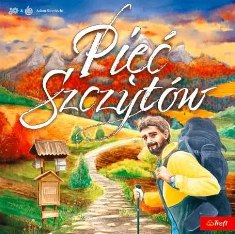 Šeimos žaidimas Penkių viršūnių kalnų žygiai Trefl 02517