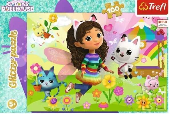 Trefl dėlionė 100 vnt. - Gabby's Dollhouse