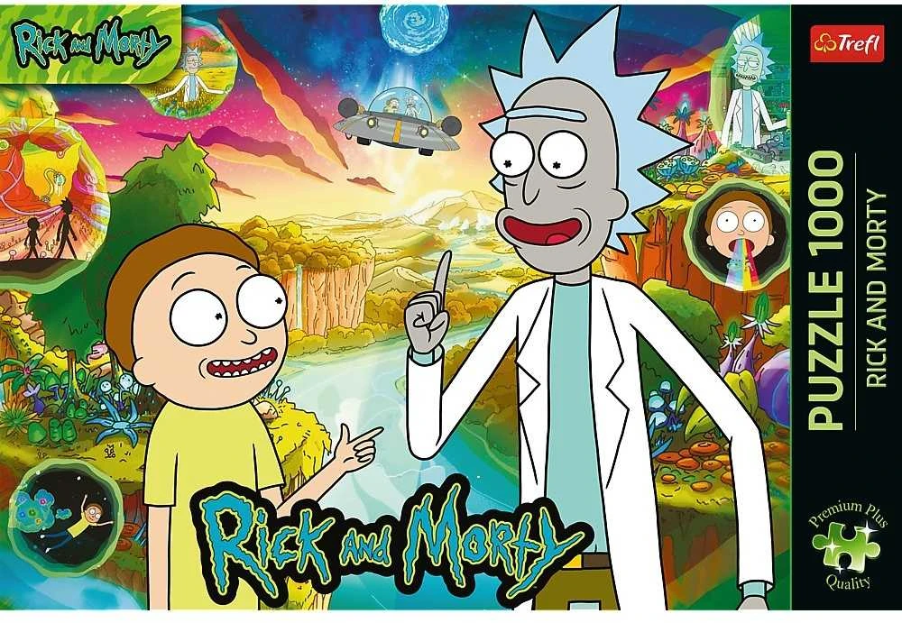 Trefl Dėlionė 1000 vnt. - „Rick and Morty“