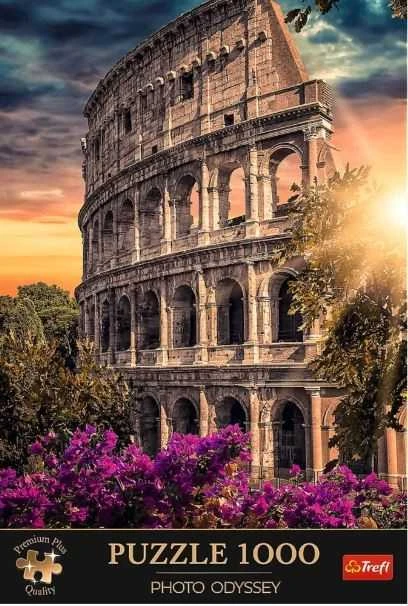 Trefl Dėlionė 1000 vnt. - Koliziejus, Roma