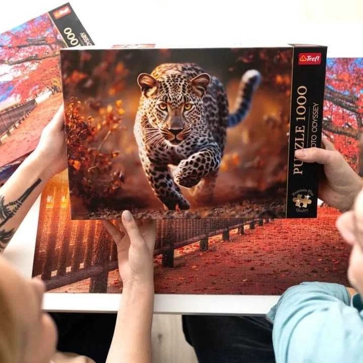 Trefl Dėlionė 1000 vnt. - Leopardas